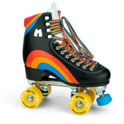 Moxi Rainbow Rider High Top Quad Roller Skates
