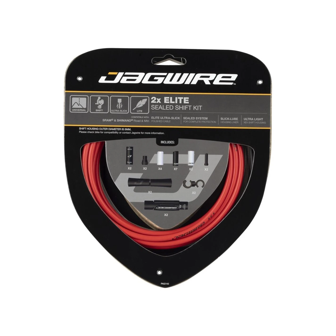JAGWIRE Elite Sealed Shift Kit 2x - Image 2