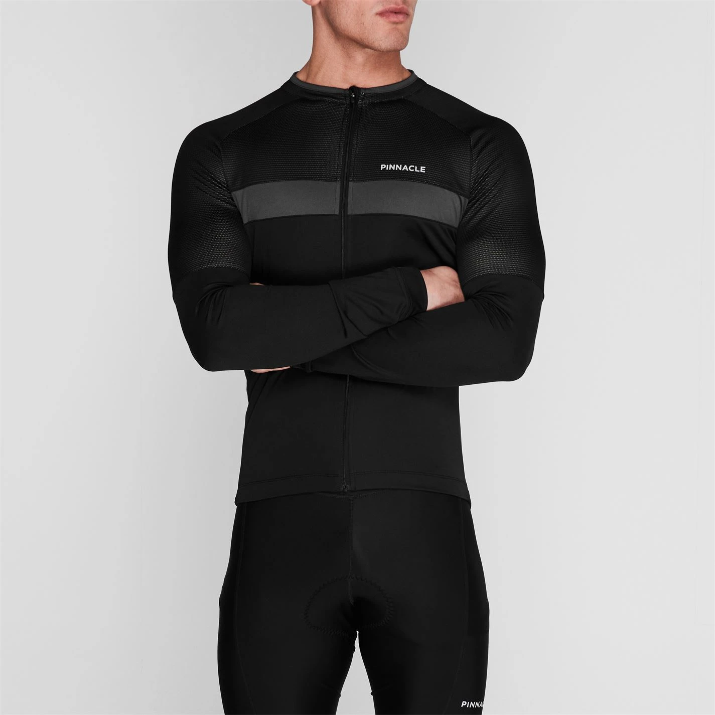 Race Long Sleeve Cycling Jersey Mens - Image 2