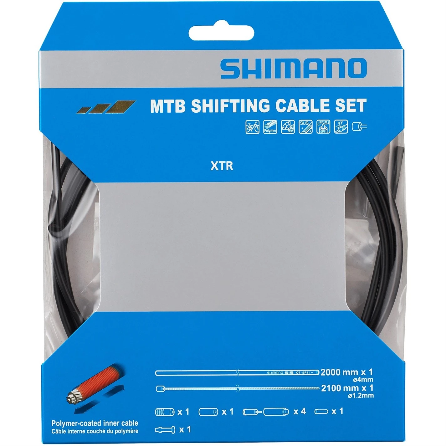 Shimano MTB Gear Cable Set