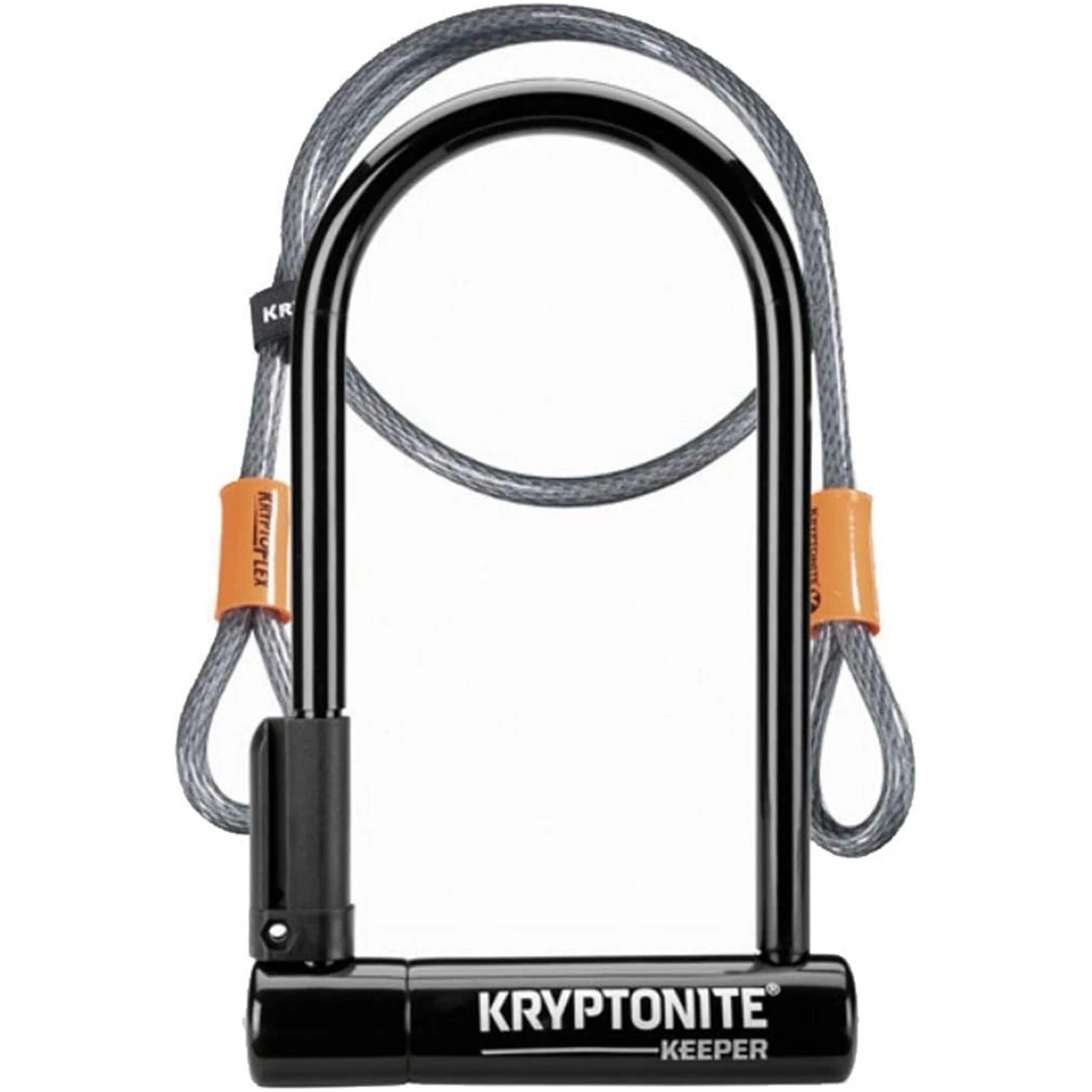 Kryptonite Keeper U-Lock With 4 Foot Kryptoflex Cable