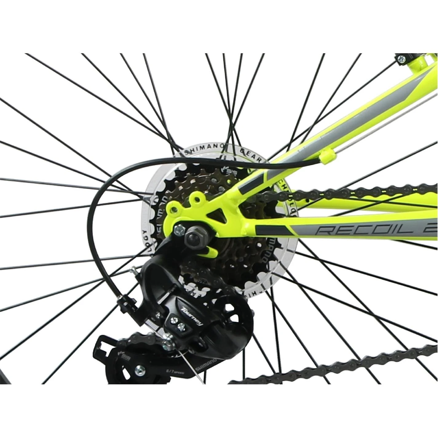 Recoil 24 Inch Kids Mountain Bike - Image 3